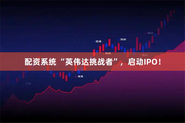 配资系统 “英伟达挑战者”,启动IPO!
